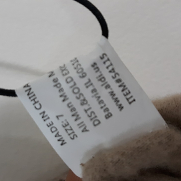 NWT Serra Sz 7 Tall Tan Cableknit Rainboot Liners - Picture 6 of 10